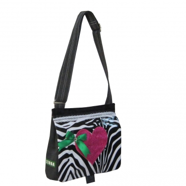 Zebra Trends Zebra print met roze hart